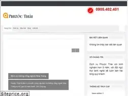 Sites similar to dichvuphuocthai.com