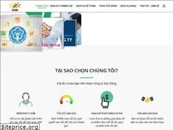 Sites similar to dichvusaovang.vn