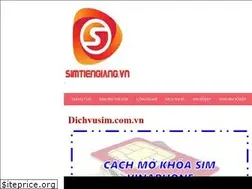 Sites similar to dichvusim.com.vn
