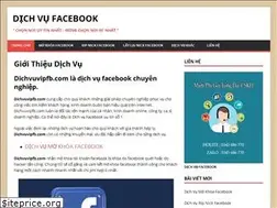 Sites similar to dichvuvipfb.com