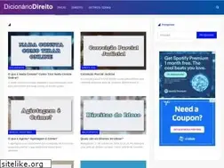 Sites similar to dicionariodireito.com.br
