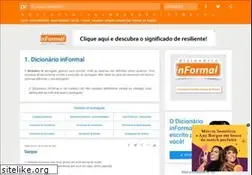 Sites similar to dicionarioinformal.com.br