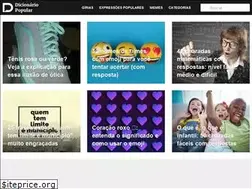 Sites similar to dicionariopopular.com
