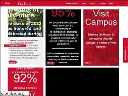 Sites similar to dickinson.edu