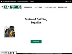 Sites similar to dickslumber.com