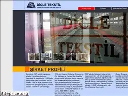 Sites similar to dicletekstil.com