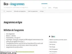 Sites similar to dico-anagrammes.com