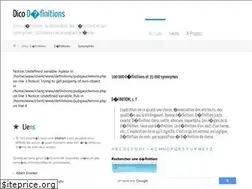 Sites similar to dico-definitions.com
