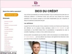 Sites similar to dico-du-credit.fr