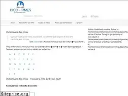 Sites similar to dico-rimes.com