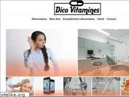 Sites similar to dico-vitamines.com