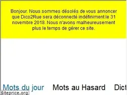 Sites similar to dico2rue.com