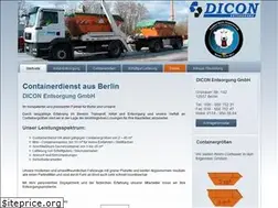 Sites similar to dicon-entsorgung.de