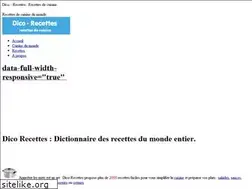 Sites similar to dicorecettes.com