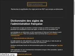Sites similar to dicosigles.fr