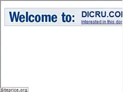 Sites similar to dicru.com