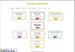 Sites similar to dictadosmusicales.weebly.com