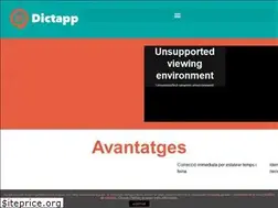 Sites similar to dictapp.cat