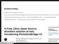 Sites similar to dictationbridge.com