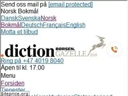 Sites similar to diction.no