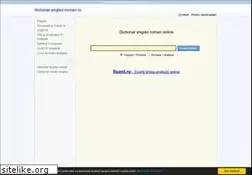 Sites similar to dictionar-englez-roman.ro