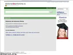 Sites similar to dictionardeantonime.ro