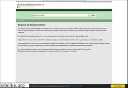Sites similar to dictionardesinonime.ro
