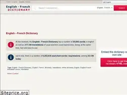 Sites similar to dictionary-english-french.com