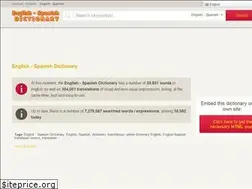 Sites similar to dictionary-englishspanish.com