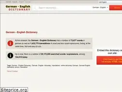Sites similar to dictionary-german-english.com
