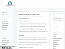 Sites similar to dictionary-quotes.com