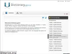Sites similar to dictionary.gen.tr