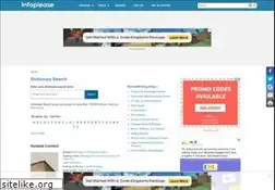 Sites similar to dictionary.infoplease.com