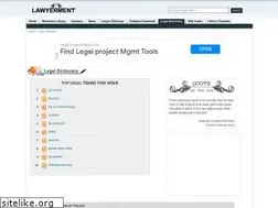 Sites similar to dictionary.lawyerment.com