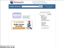 Sites similar to dictionaryone.com