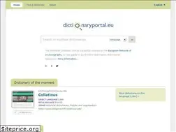 Sites similar to dictionaryportal.eu