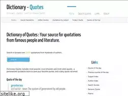 Sites similar to dictionaryquotes.com