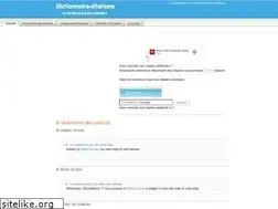 Sites similar to dictionnaire-citations.com