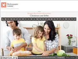 Sites similar to dictionnaire-cuisine.com