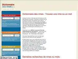 Sites similar to dictionnaire-des-rimes.fr