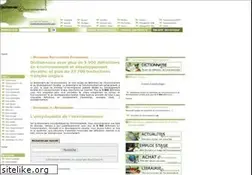 Sites similar to dictionnaire-environnement.com