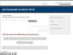 Sites similar to dictionnaire-juridique.com