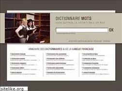 Sites similar to dictionnaire-mots.com