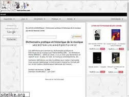 Sites similar to dictionnaire.metronimo.com