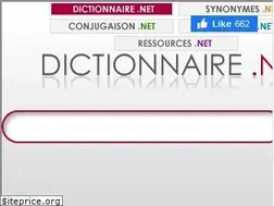 Sites similar to dictionnaire.net