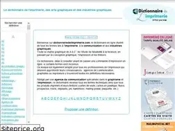 Sites similar to dictionnairedelimprimerie.com