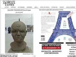 Sites similar to dictionnairedesartistescotes.com