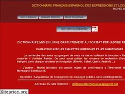 Sites similar to dictionnairefrancaisespagnol.net