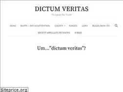 Sites similar to dictum-veritas.com