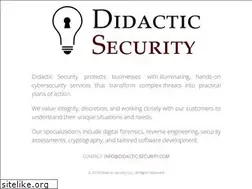 Sites similar to didacticsec.com